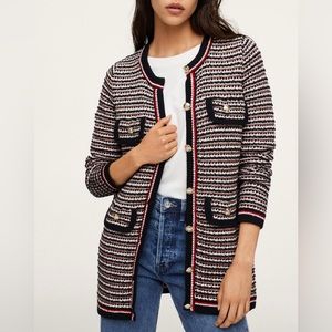 Button knit cardigan